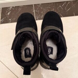 UGG Black Cozy Ankle Boots